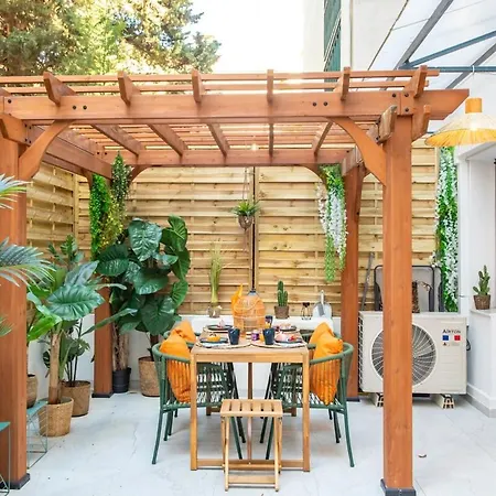 #55 Staywizus - Sun Terrace Ac & Wifi 10mins Walk To Sea & Oldtown Lägenhet Nice